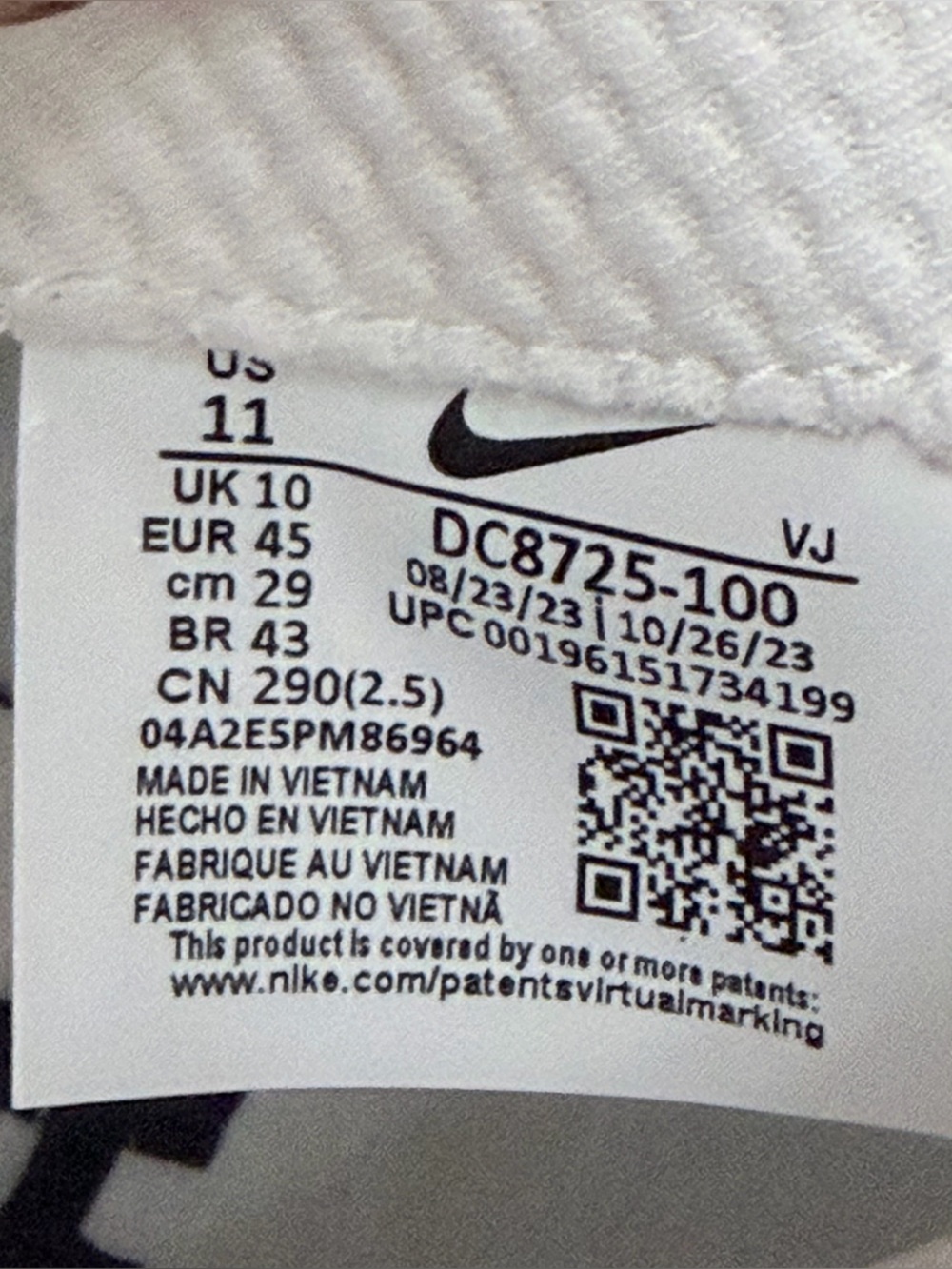 Nike Men's zoom Rival Distance Track & Field Distance Spikes  Athletic Running‎ - Picture 13 of 13